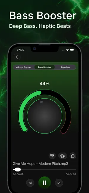 Equalizer Volume - Bass Boost iPhone screenshot 3