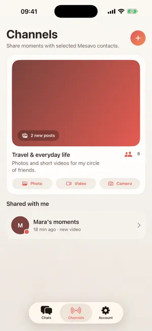 Mesavo screenshot 3