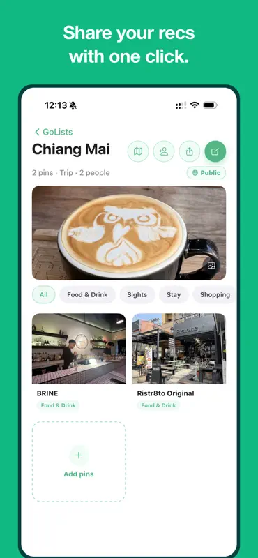 GoList | Travel map & planner screenshot 5 of 6