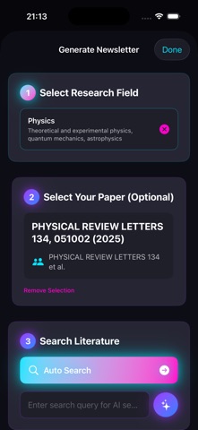 AI for Scientist Screenshot 6 of 6