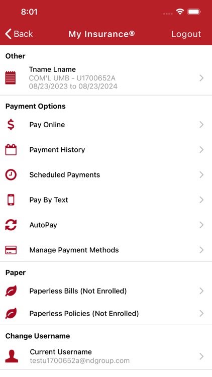 My Insurance® Mobile Account screenshot-6