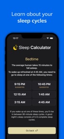 Sleep Calculator Plus screenshot