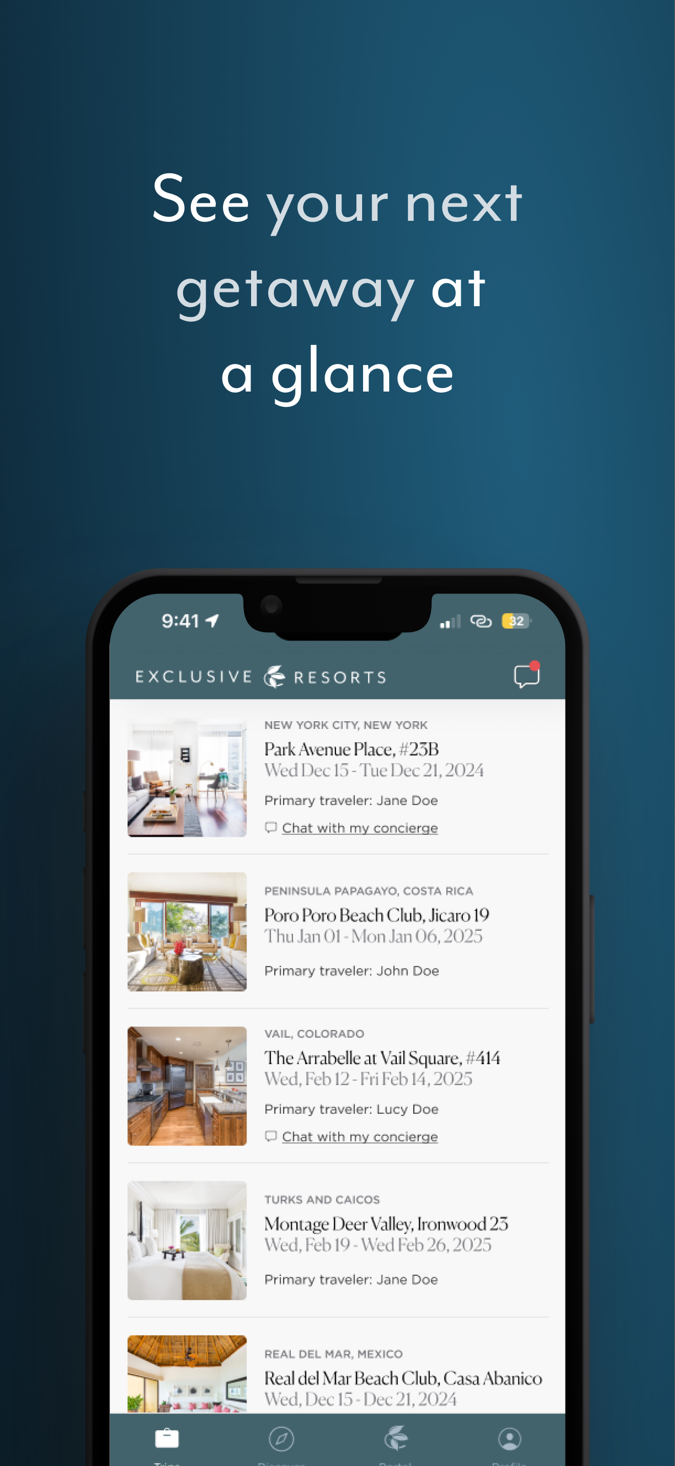 Exclusive Resorts - The Club