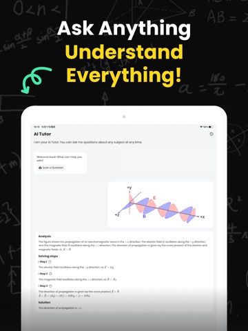 Uknow.AI: Homework&Math Solver iPad screenshot