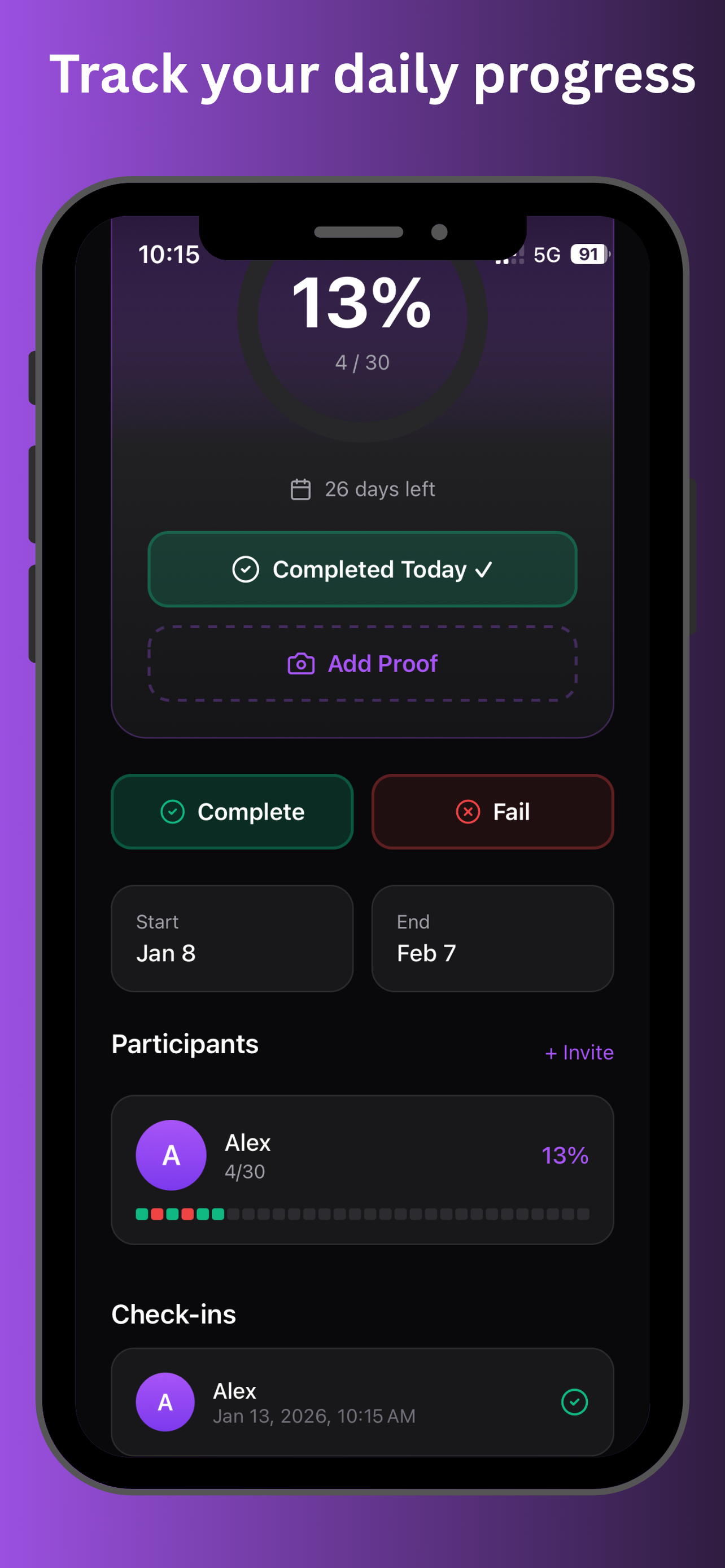 ChallengerHub: Habit Tracker screenshot 5