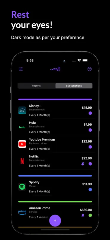 SubFlow | Subscription tracker screenshot 7 of 7