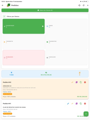 Matriz Vendas iA iPad screenshot