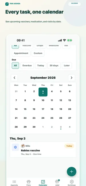 Paw Agenda screenshot 4