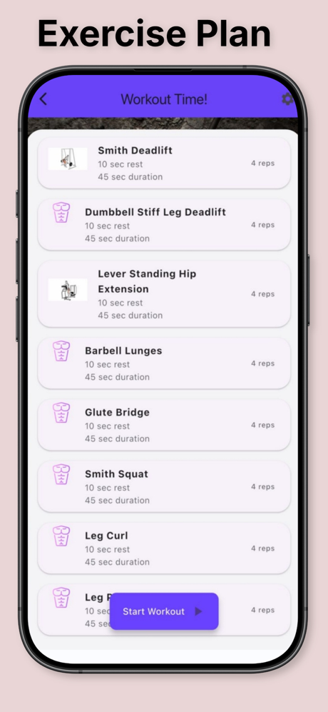 HuwaiFit: Daily Home Workouts screenshot 4