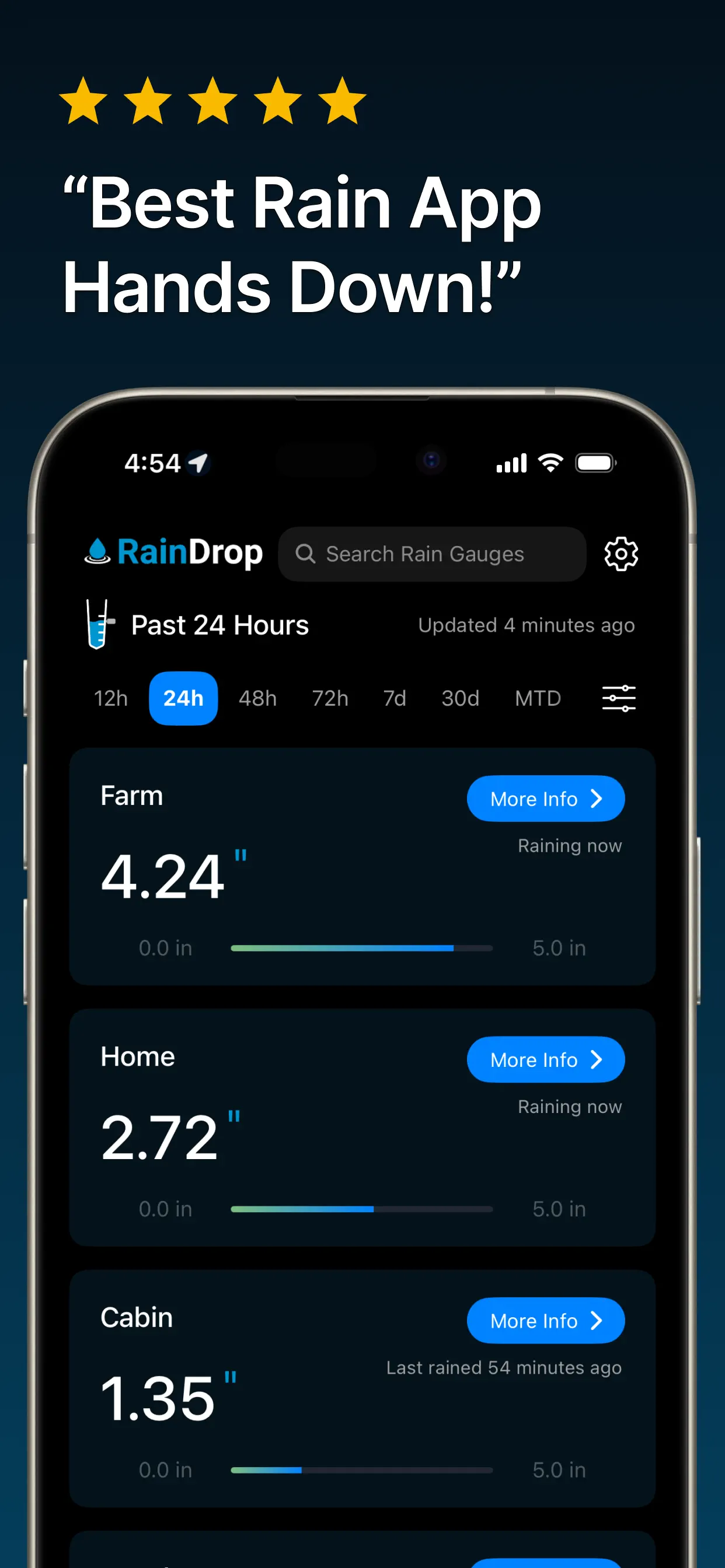 RainDrop - Virtual Rain Gauge screenshot 1