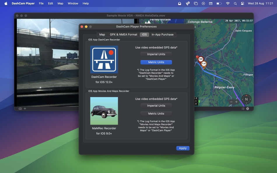#5. DashCam-Player (macOS) 由: Jan Nutbroek
