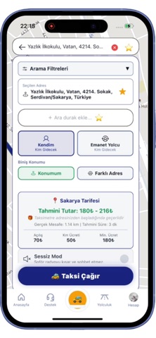 Tulpar Taksi iPhone screenshot