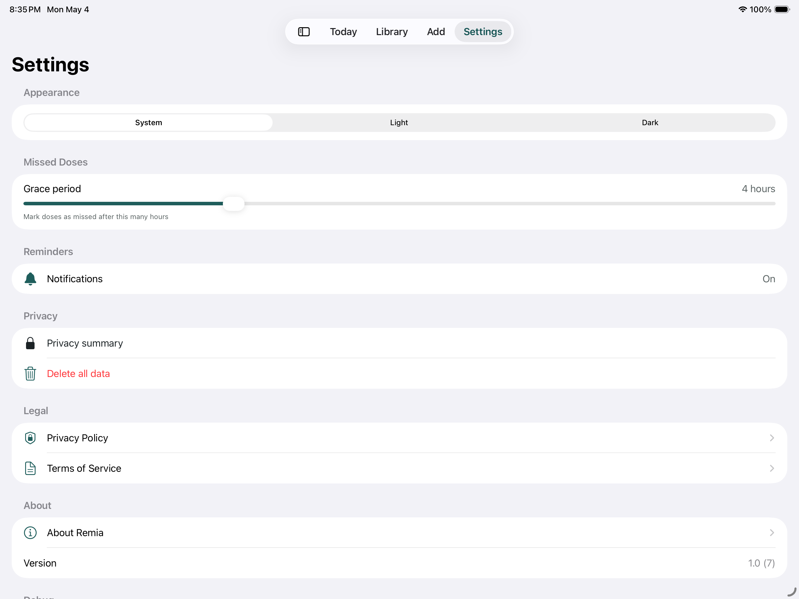 Remia screenshot 12