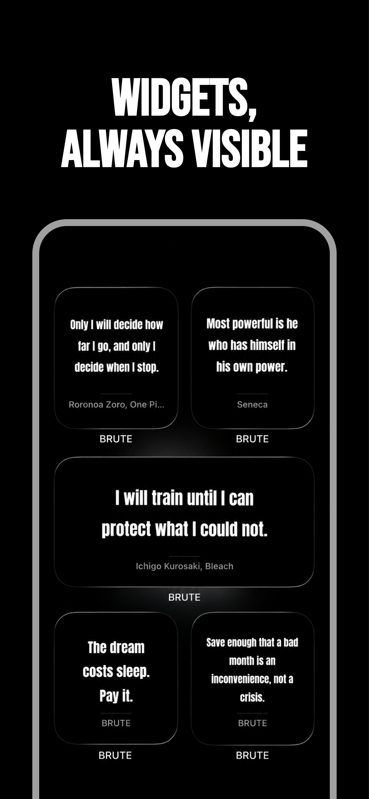 Discipline Quotes - BRUTE screenshot 3
