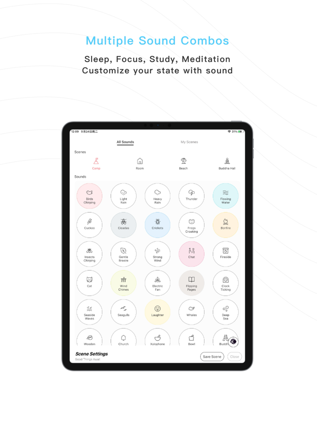 Serene-White Noise,Sleep&Rest Screenshot