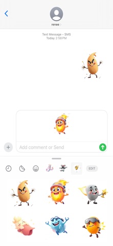 疾驰彗星贴纸 screenshot
