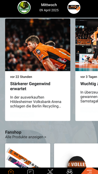 BR Volleys iPhone screenshot 5 - Sports app