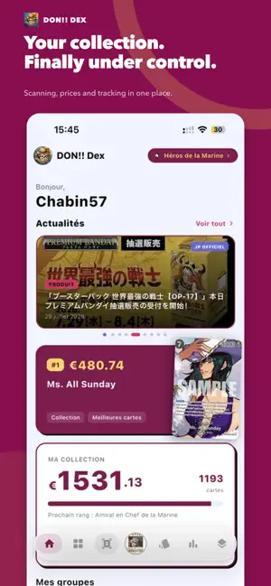 DON!! Dex OPTCG screenshot 1