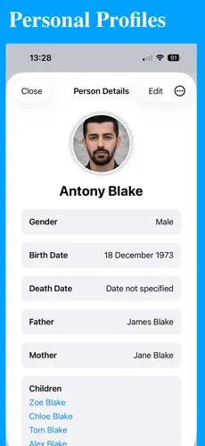 Family Lineage Screenshot 2