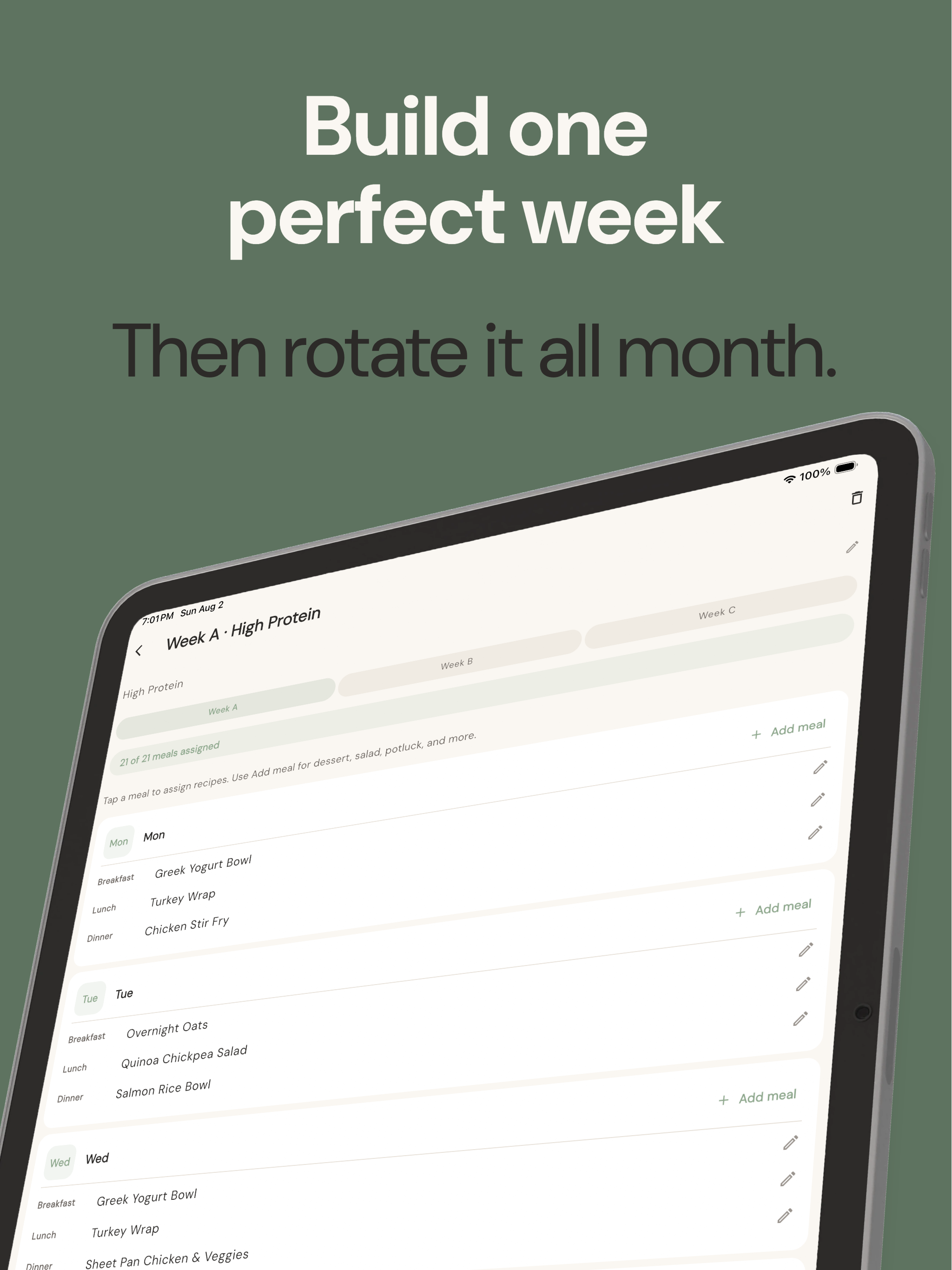 Autopilot Kitchen: Meal Plan screenshot 10