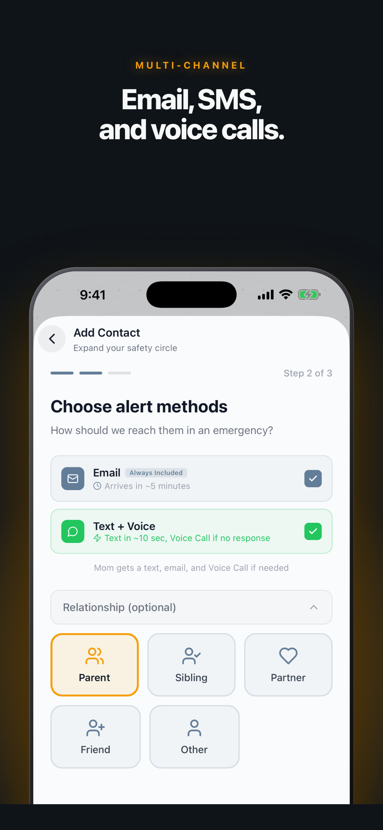 Beacon Safe: Check-In Alert screenshot 6