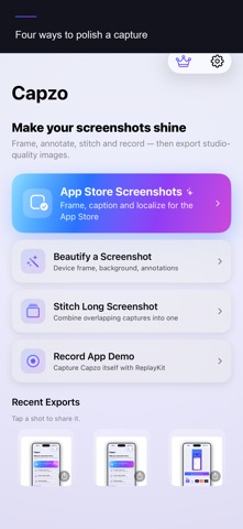 Capzo: Screenshot & Recorder Screenshot 1 of 5