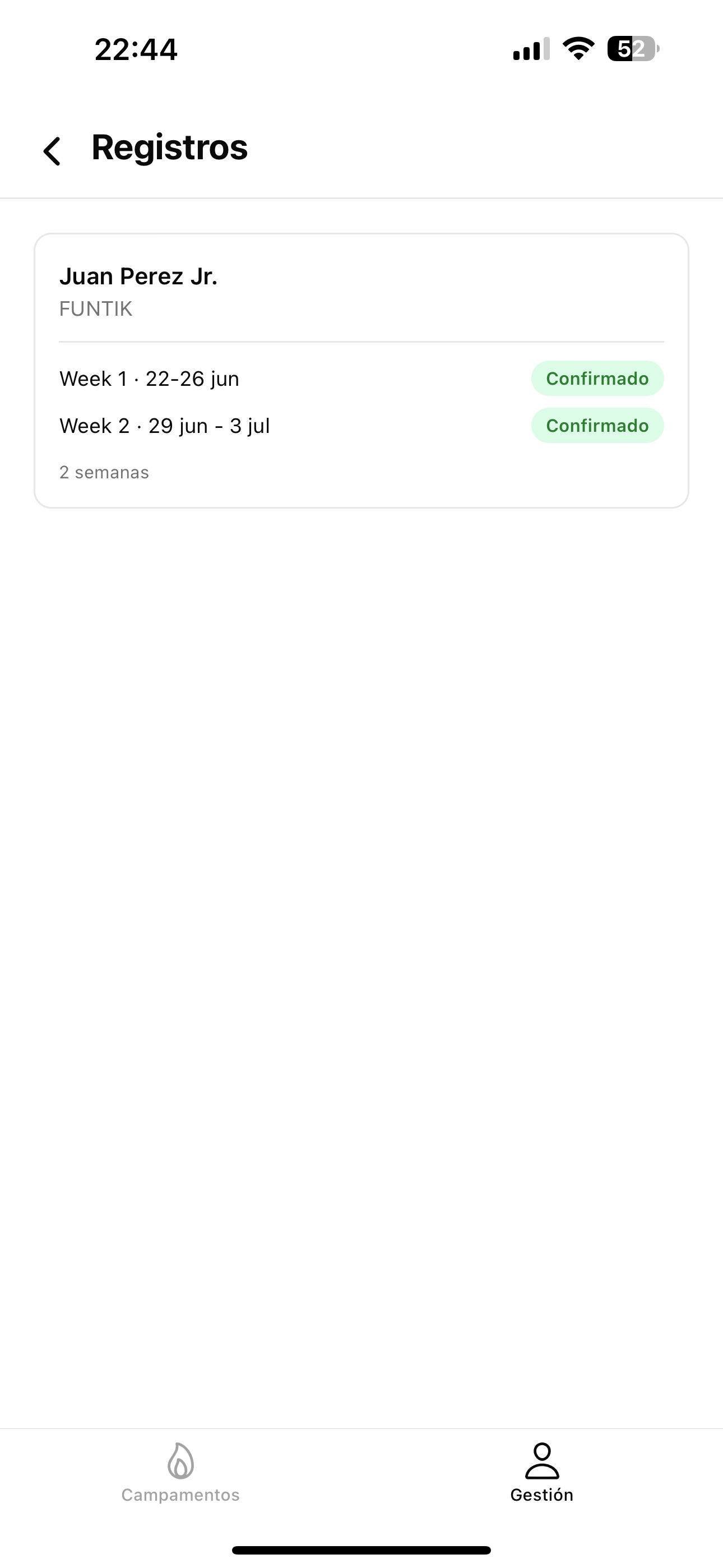 KALI CAMPS screenshot 3