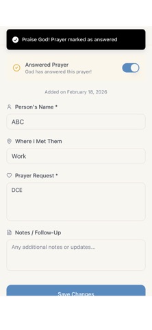 Prayer Journal Daily screenshot