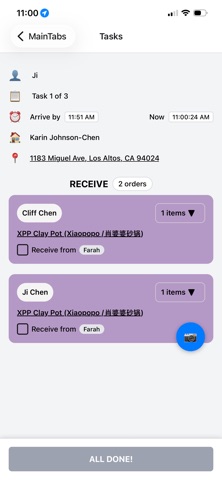 FoodieEarthDriverApp screenshot
