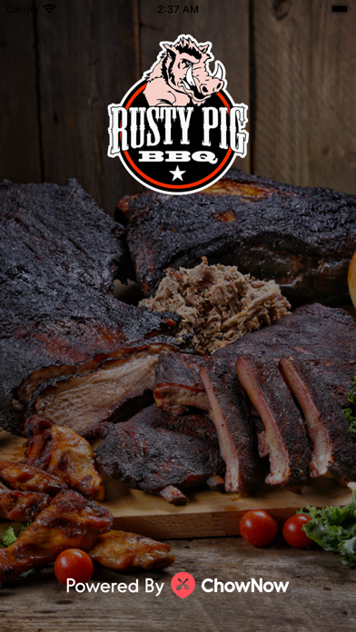 The Rusty Pig iPhone screenshot 1 - Food & Drink app