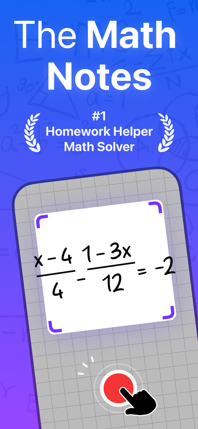 Math Notes AI Homework Helper