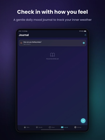 Calmara - Calm and Relax iPad screenshot