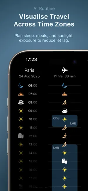 AirRoutine screenshot 1