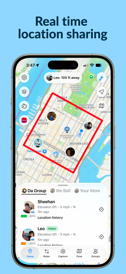 Manhunt: Hide & Seek App Store screenshot 2
