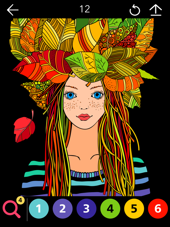 Screenshot #5 pour Coloring Pages by Numbers: Ink