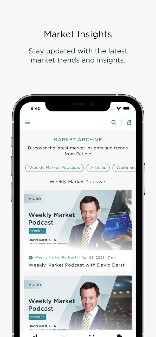 Screenshot #2 pour Petiole Asset Management AG