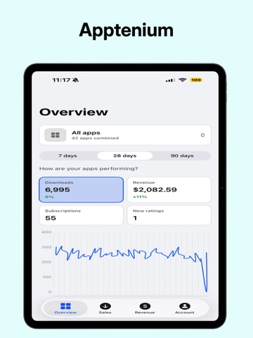 Apptenium iPad screenshot
