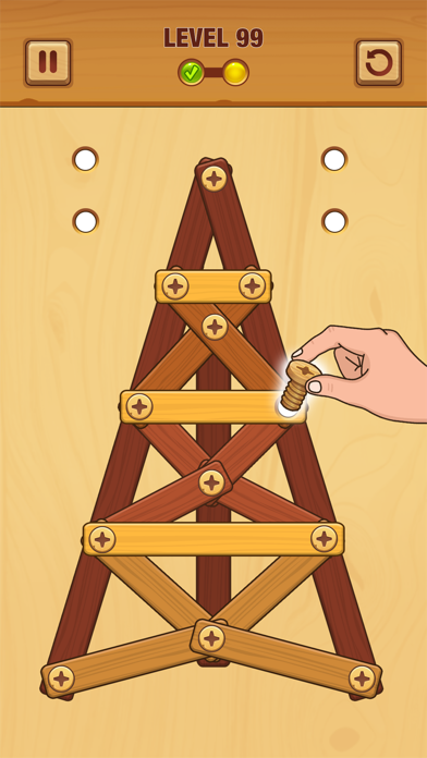 Wood Nuts: Nuts & Bolts Screenshot