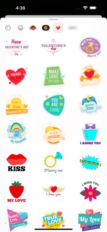 Valentine's Day - Cute Sticker のスクリーンショット