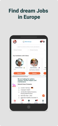 WorkInEurope Screenshot 5 of 5