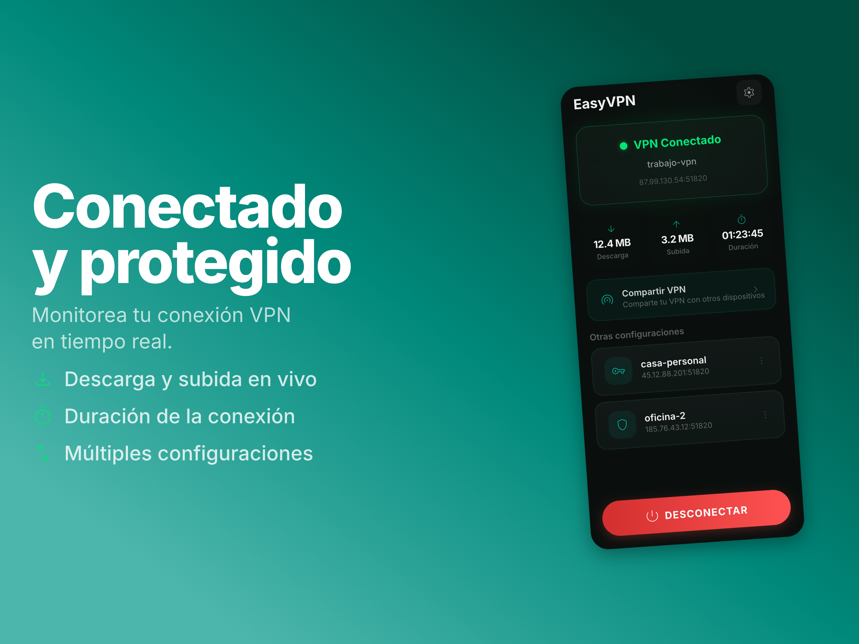 EasyVPN - VPN & Privacidad screenshot 8