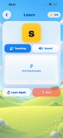Phonics Tutor 1 iPhone screenshot