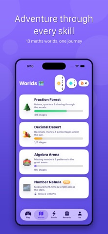 Mathlings: Maths Adventure Screenshot 2 of 6