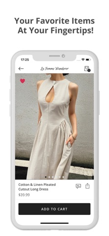 La Femme Wanderer iPhone screenshot