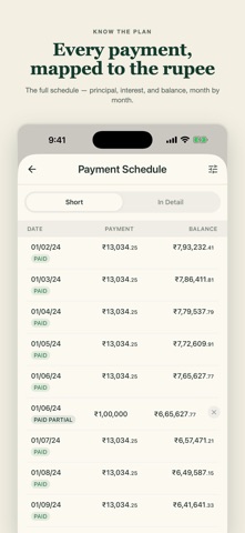 Bank Loan - EMI Calculator iPhone screenshot