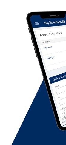 Bay State Bank Mobile app screenshot