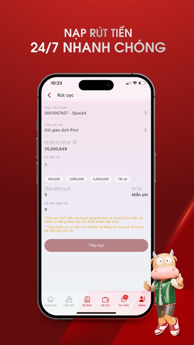 Entrade X by DNSE: Stocks Screenshot