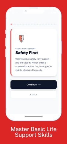 Basic Life Support Mastery app screenshot 2