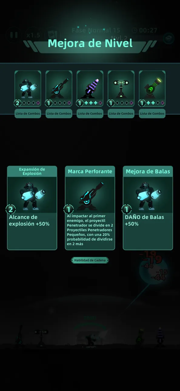 Galaxy Defense: Fortress TD iOS Mod IPA screenshot 4 - iOS game interface