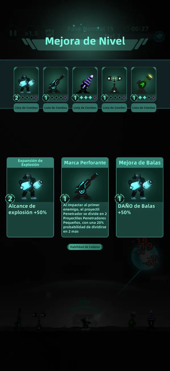 Galaxy Defense: Fortress TD iOS Mod IPA screenshot 4 - iOS game interface